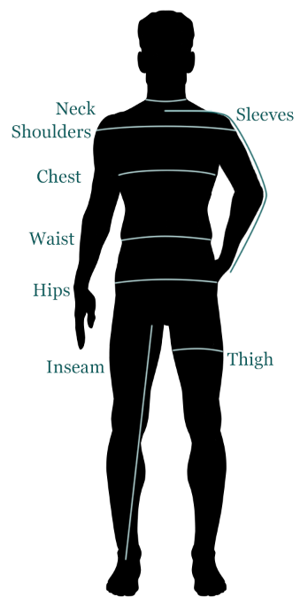 Clothing Size Chart and Measurement Guide For Women