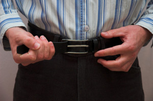 Men's belt size