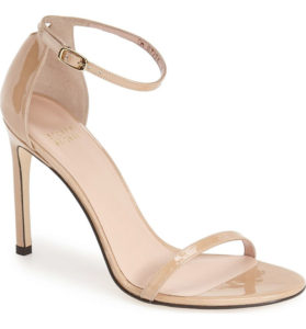 Weitzman Nudistsong Ankle Strap Sandal